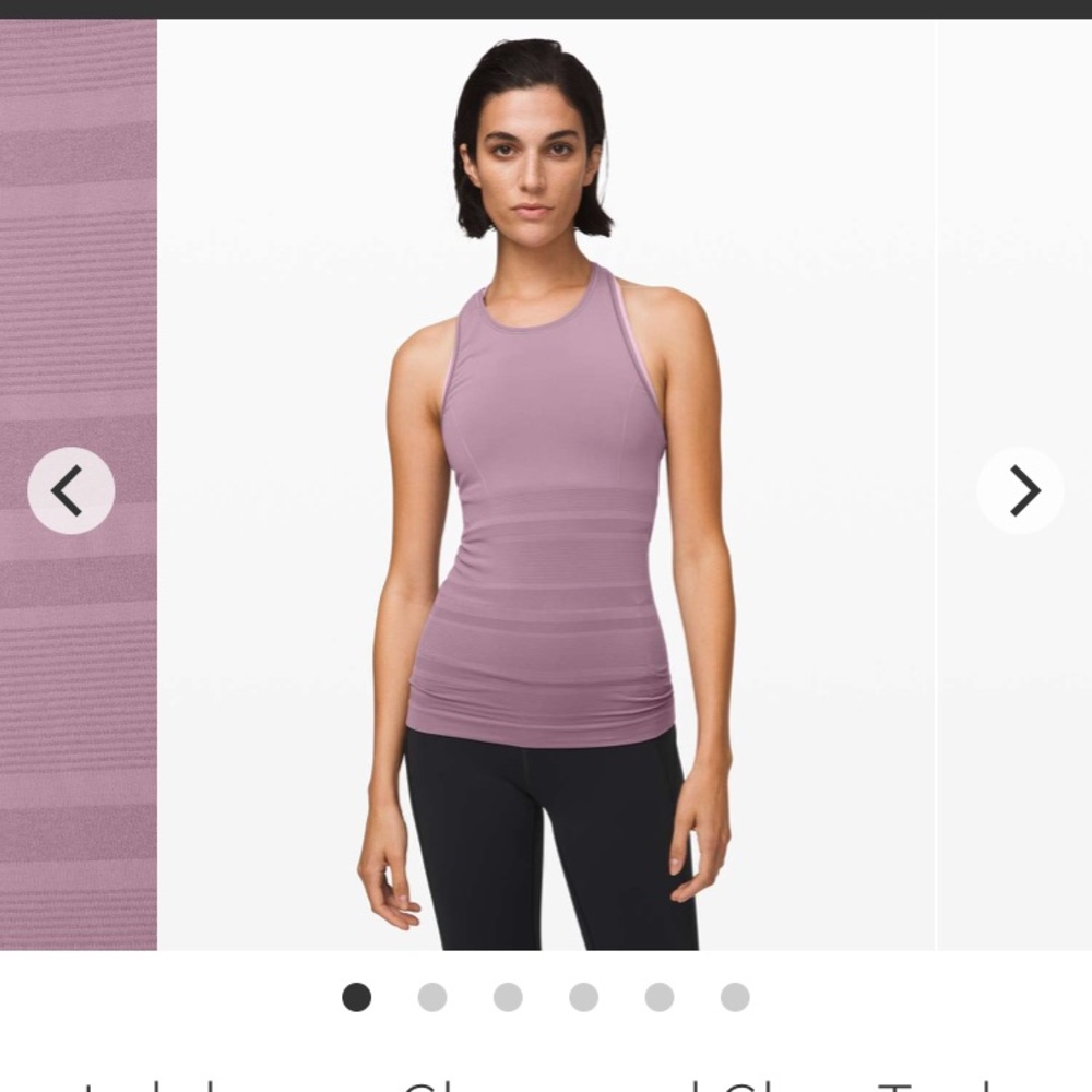 NWT lululemon Gleam and Glow Tank 4